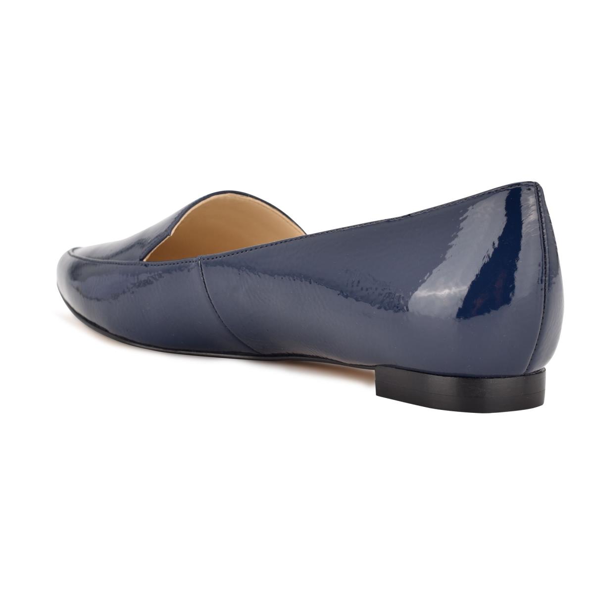 Nine West Abay Smoking Flats Dames Blauw | 6582DSOJX