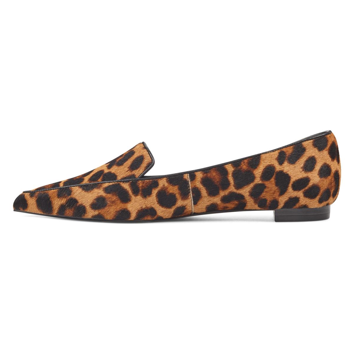 Nine West Abay Smoking Flats Dames Leopard | 9501KIFPX