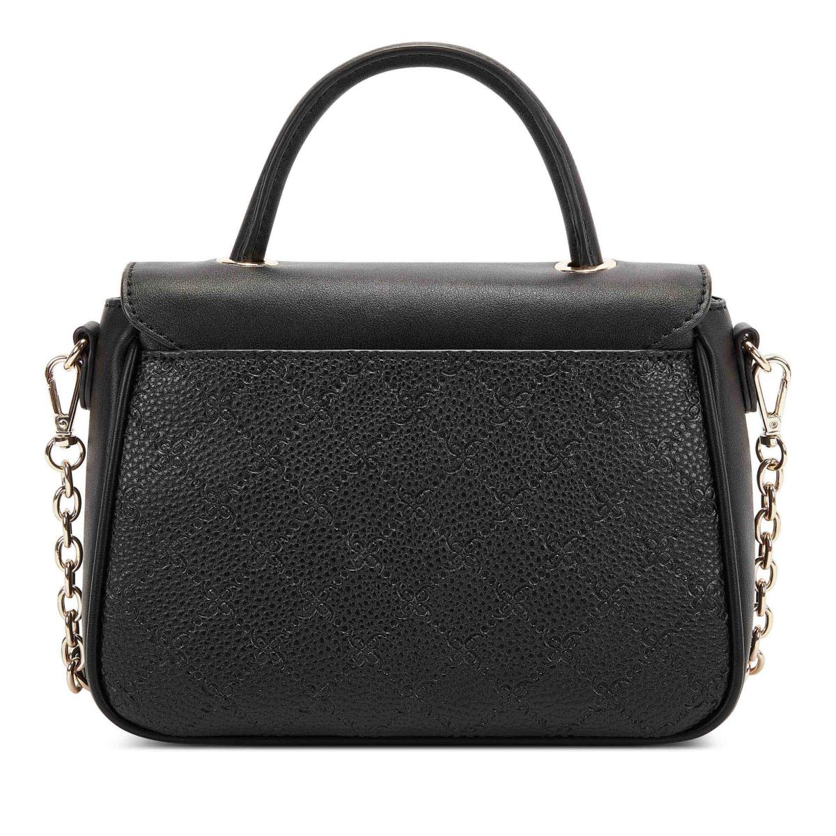 Nine West Addy Mini Top Handle Flap Crossbodytassen Dames Zwart | 2698LYZOU