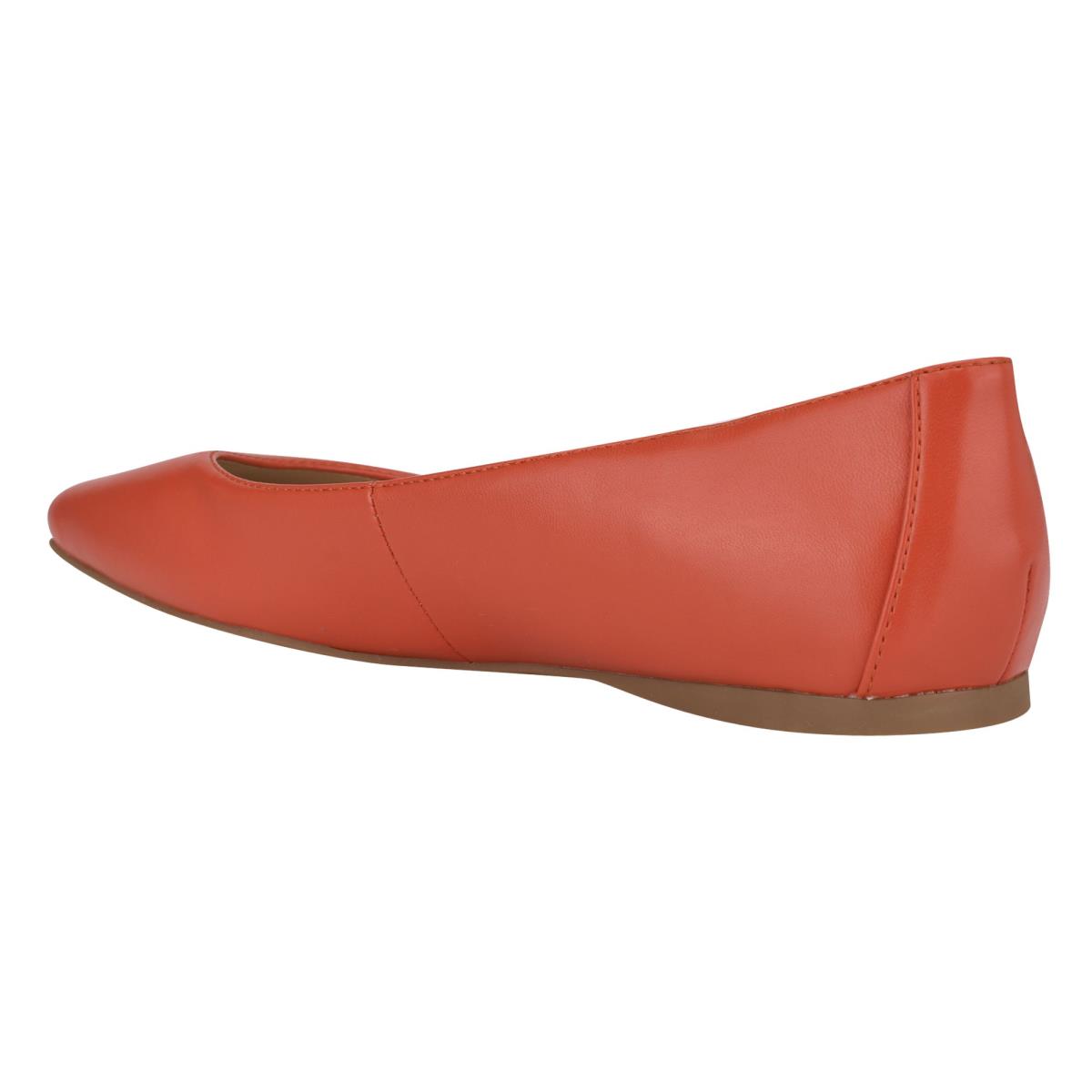 Nine West Alena Square-Neus Ballerina Dames Oranje | 0963FEUOD