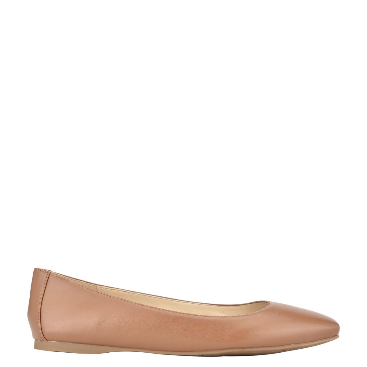 Nine West Alena Square-Neus Ballerina Dames Skin Color | 3614IHENY