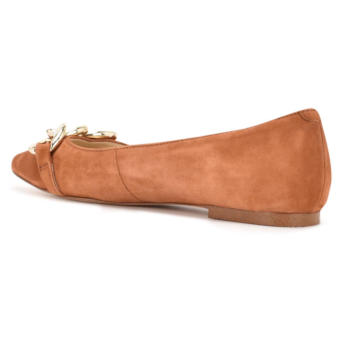 Nine West Brinks Pointy Neus Ballerina Dames Beige | 3712KCQWX