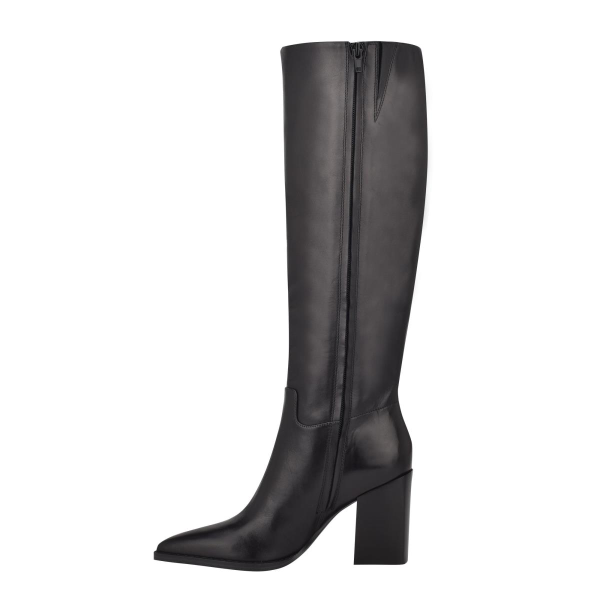 Nine West Brixe Hakken Laarzen Dames Zwart | 6054OEYBX