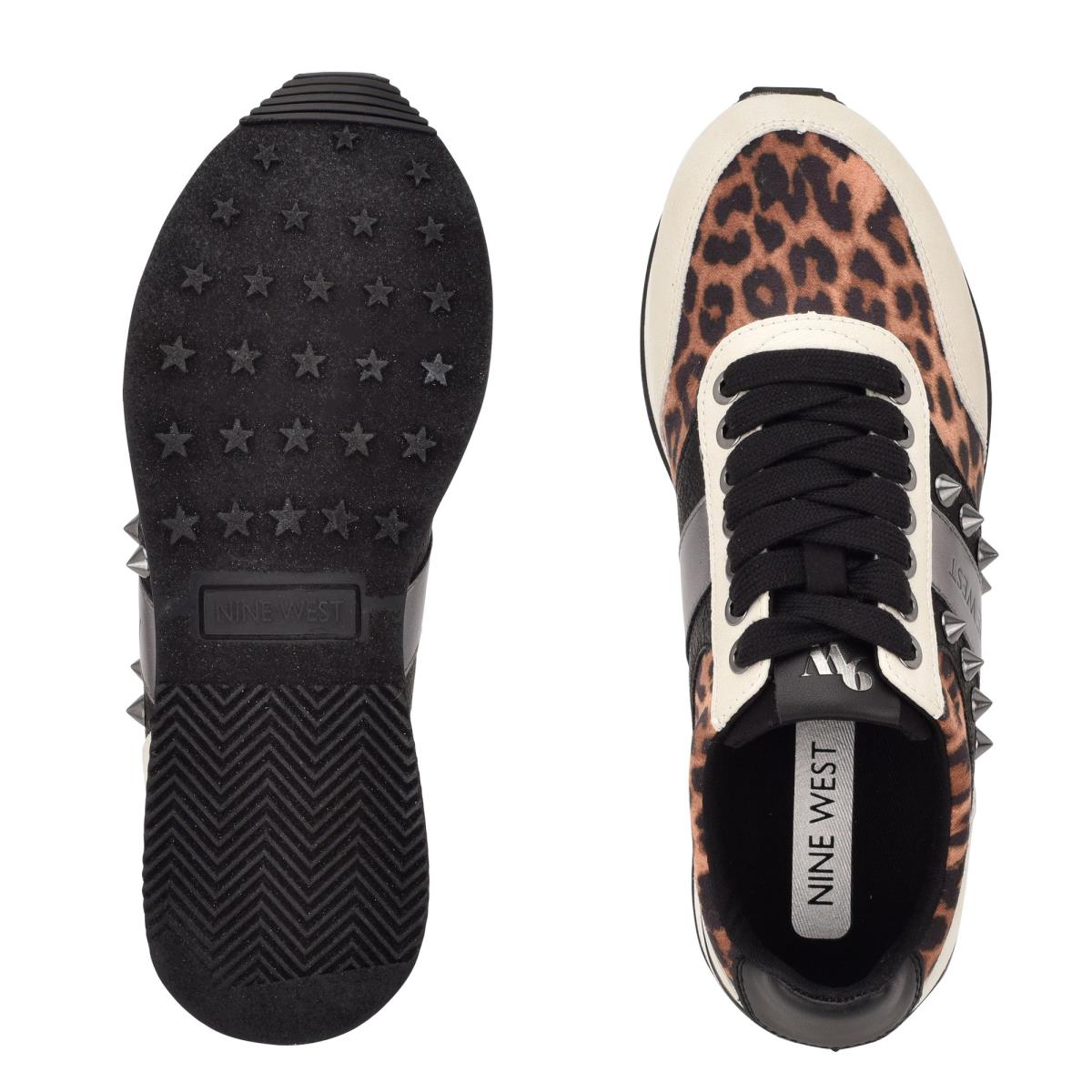 Nine West Bunnie Sneakers Sneakers Dames Leopard | 6917QKGLV