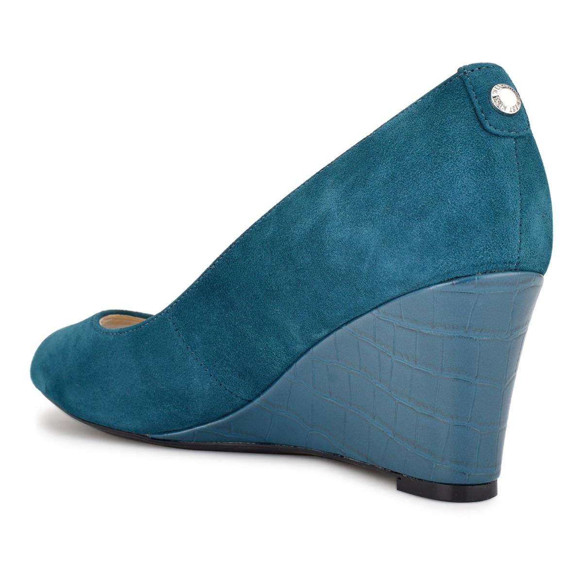 Nine West Cape 9x9 Jurken Sleehakken Dames Turquoise | 4250RCTNU