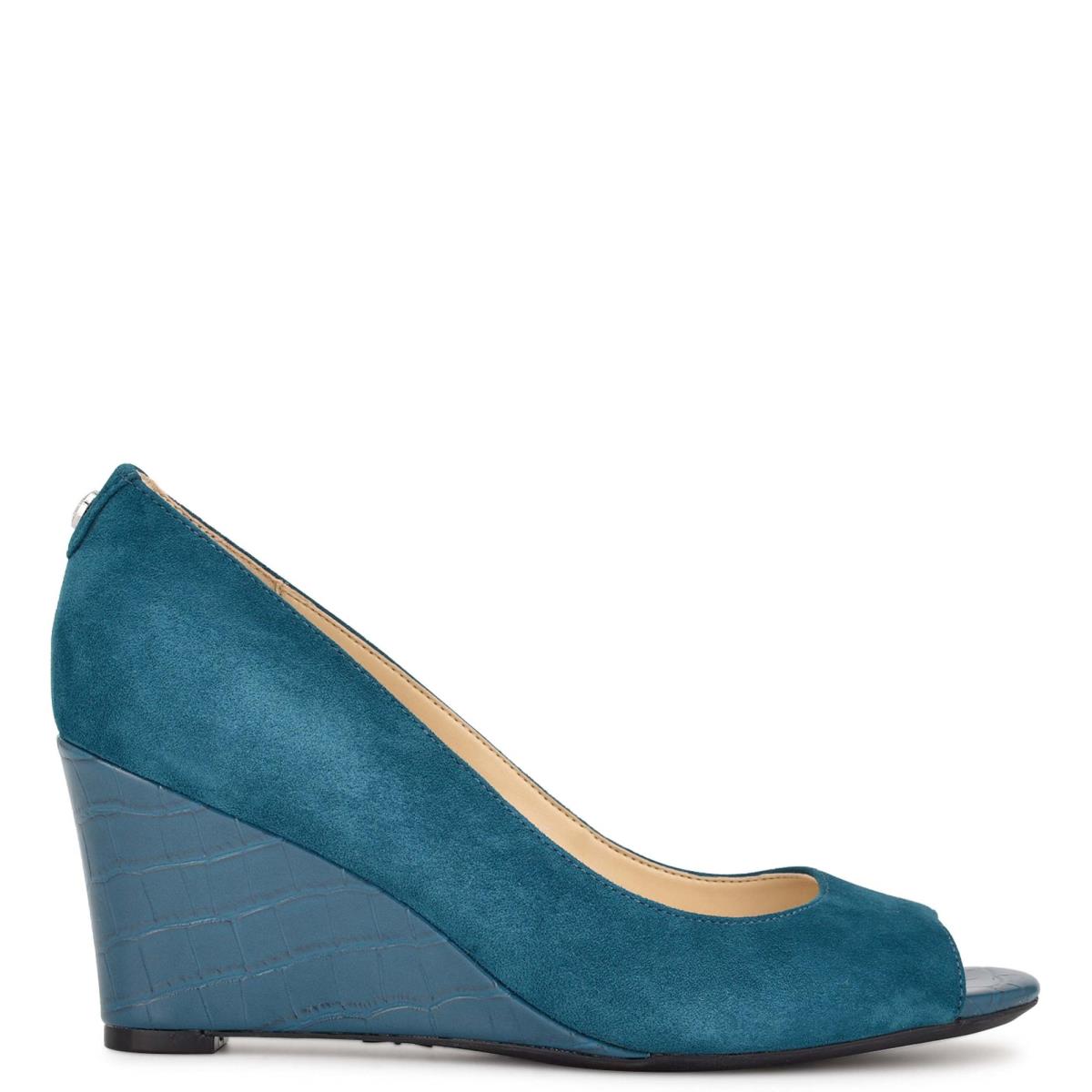 Nine West Cape 9x9 Jurken Sleehakken Dames Turquoise | 4250RCTNU