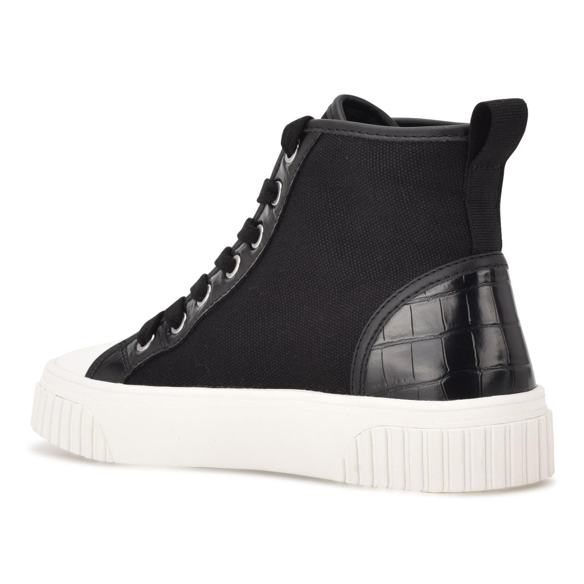 Nine West Dyiane Hoge Sneakers Dames Zwart | 5479GFEXI