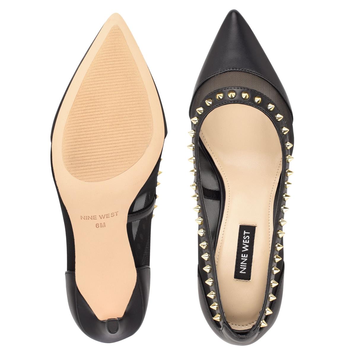 Nine West Erian Pointy Neus Pumps Dames Zwart | 5263LUWBO