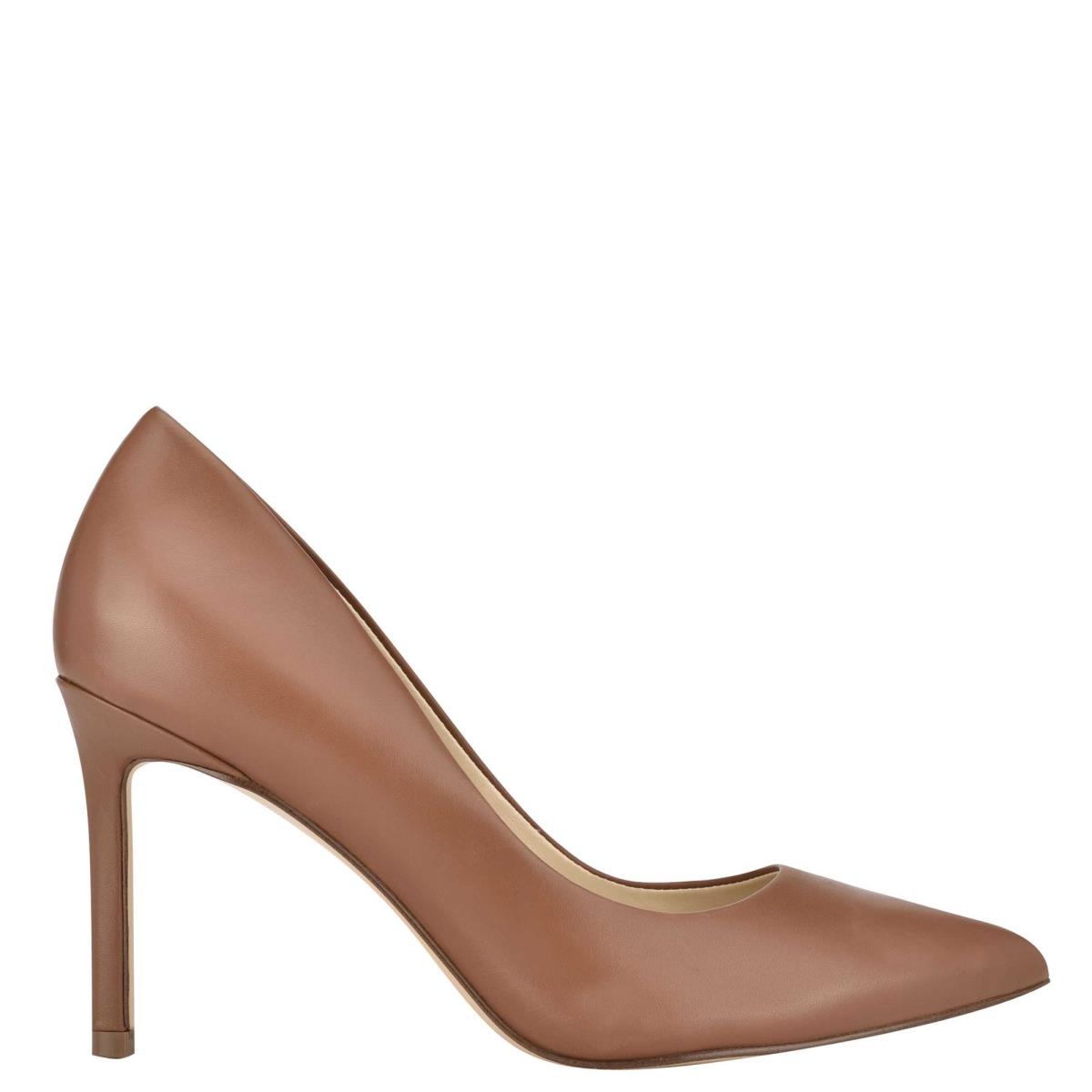 Nine West Ezra Pointy Neus Pumps Dames Bruin | 7259BVDPO