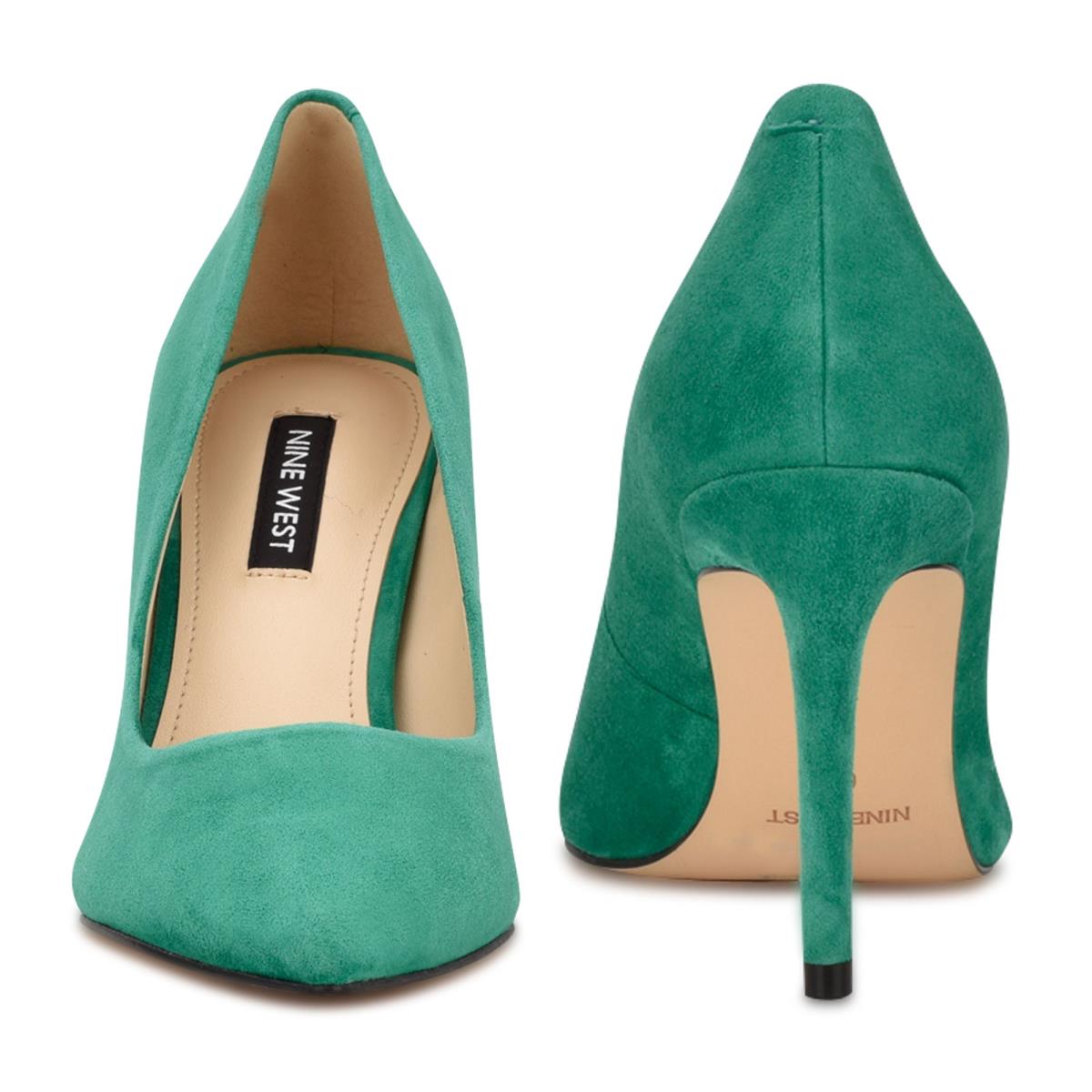 Nine West Ezra Pointy Neus Pumps Dames Groen | 3745OVBLG