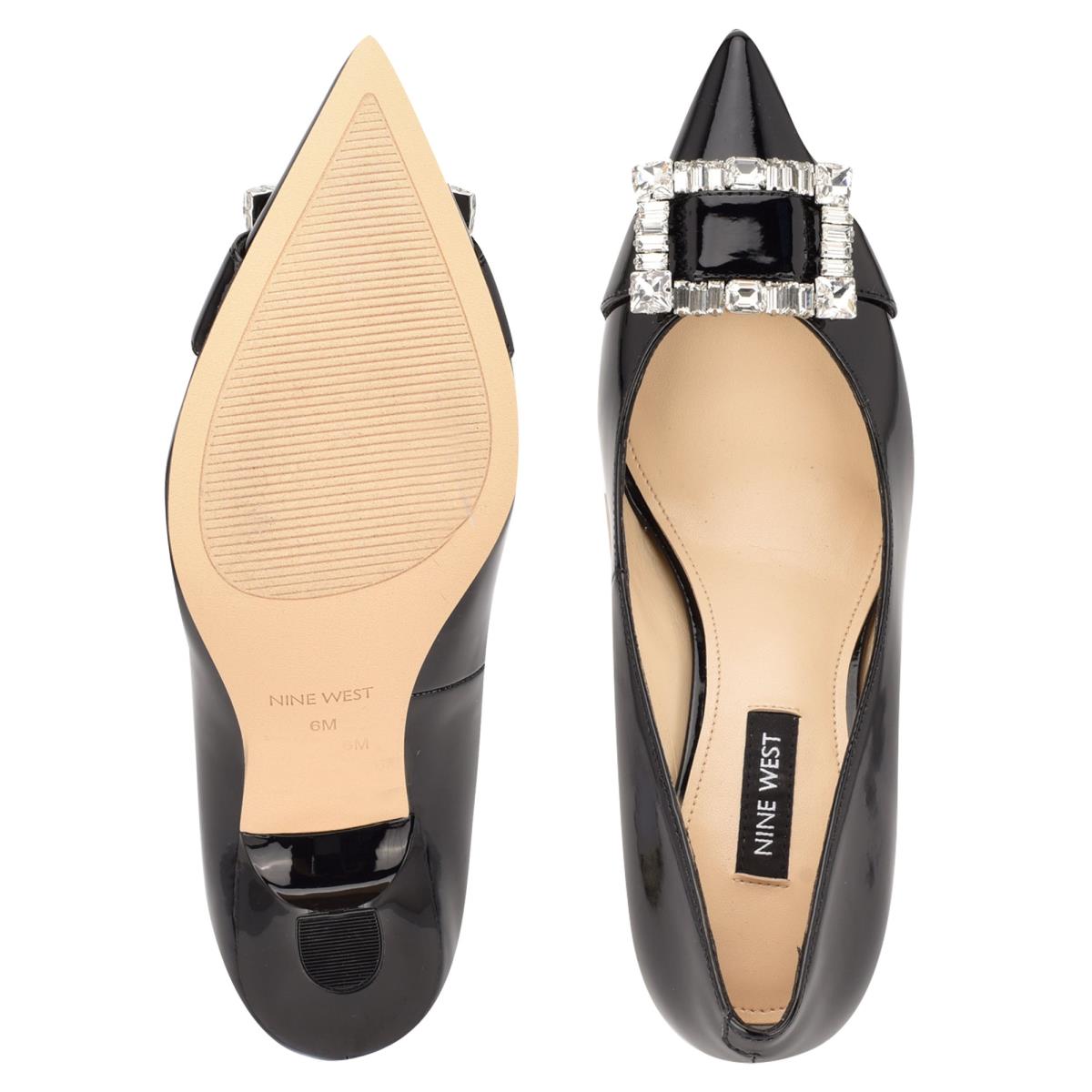 Nine West Helyn Pointy Neus Pumps Dames Zwart | 5069MCINP