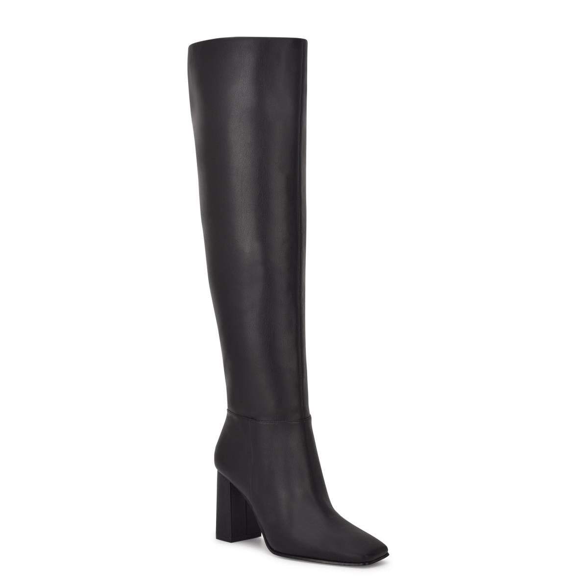 Nine West Kalida Hakken Laarzen Dames Zwart | 5671VWTZI