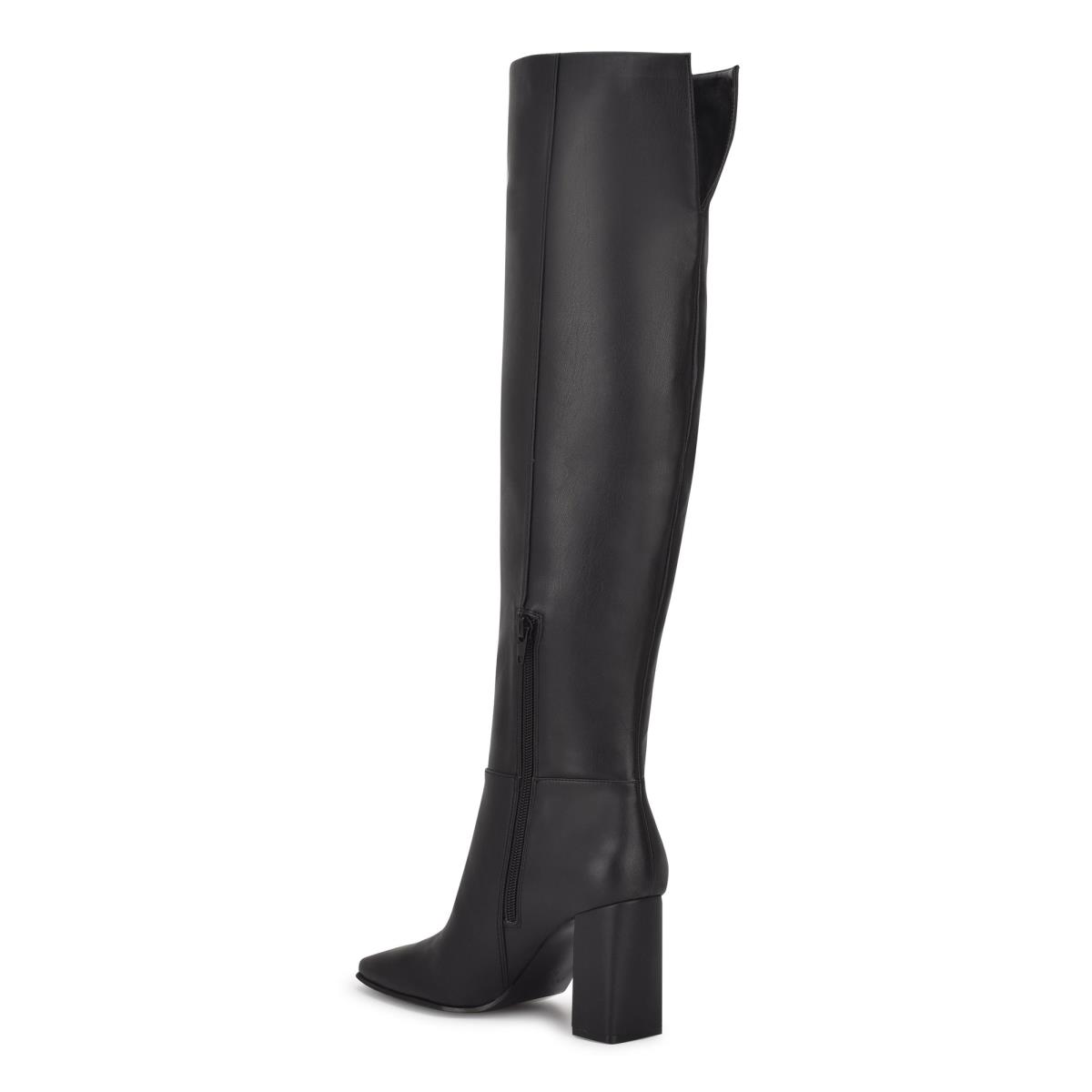 Nine West Kalida Hakken Laarzen Dames Zwart | 5671VWTZI