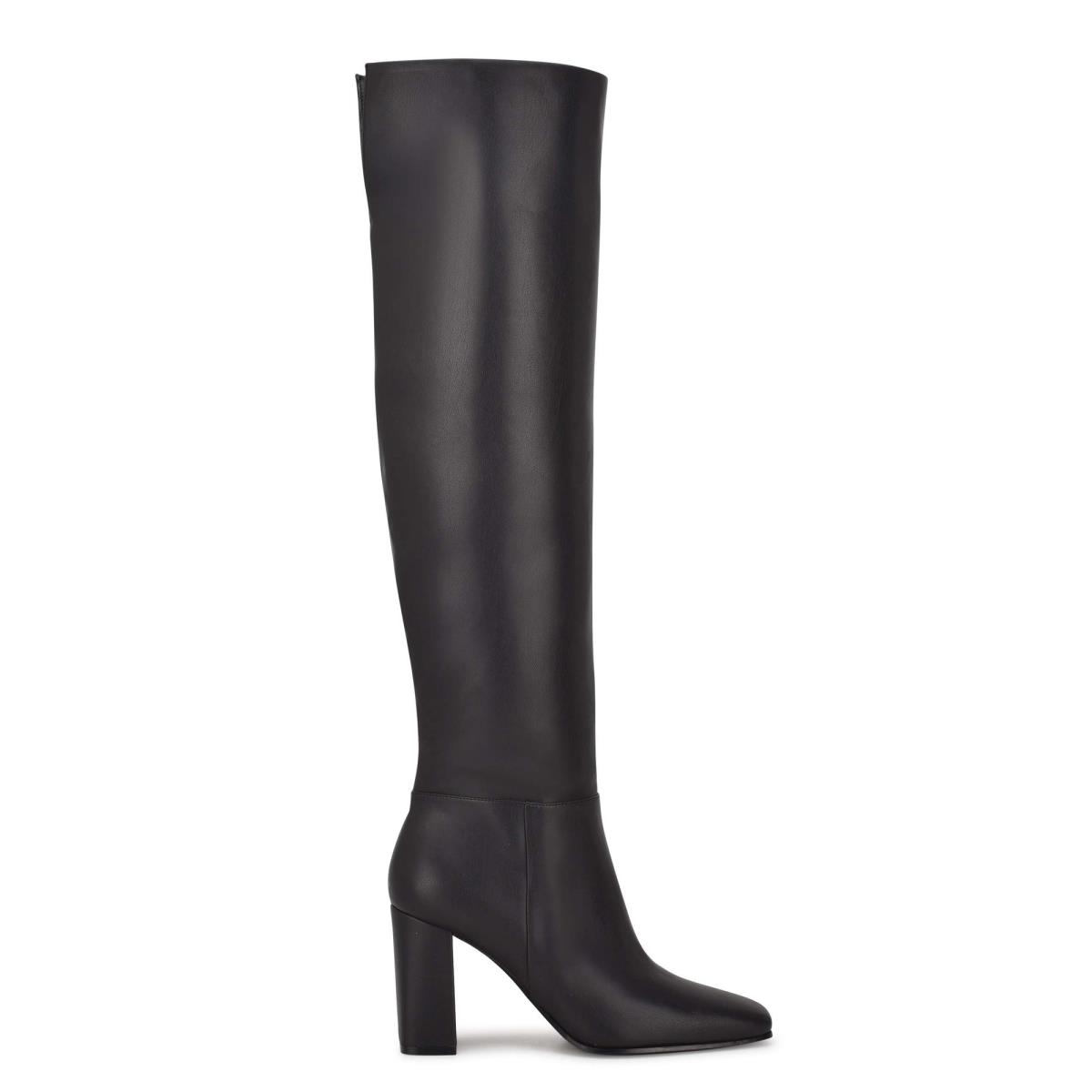 Nine West Kalida Hakken Laarzen Dames Zwart | 5671VWTZI