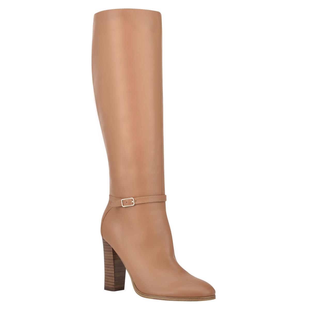 Nine West Kimy Hakken Laarzen Dames Beige | 1420LVERX