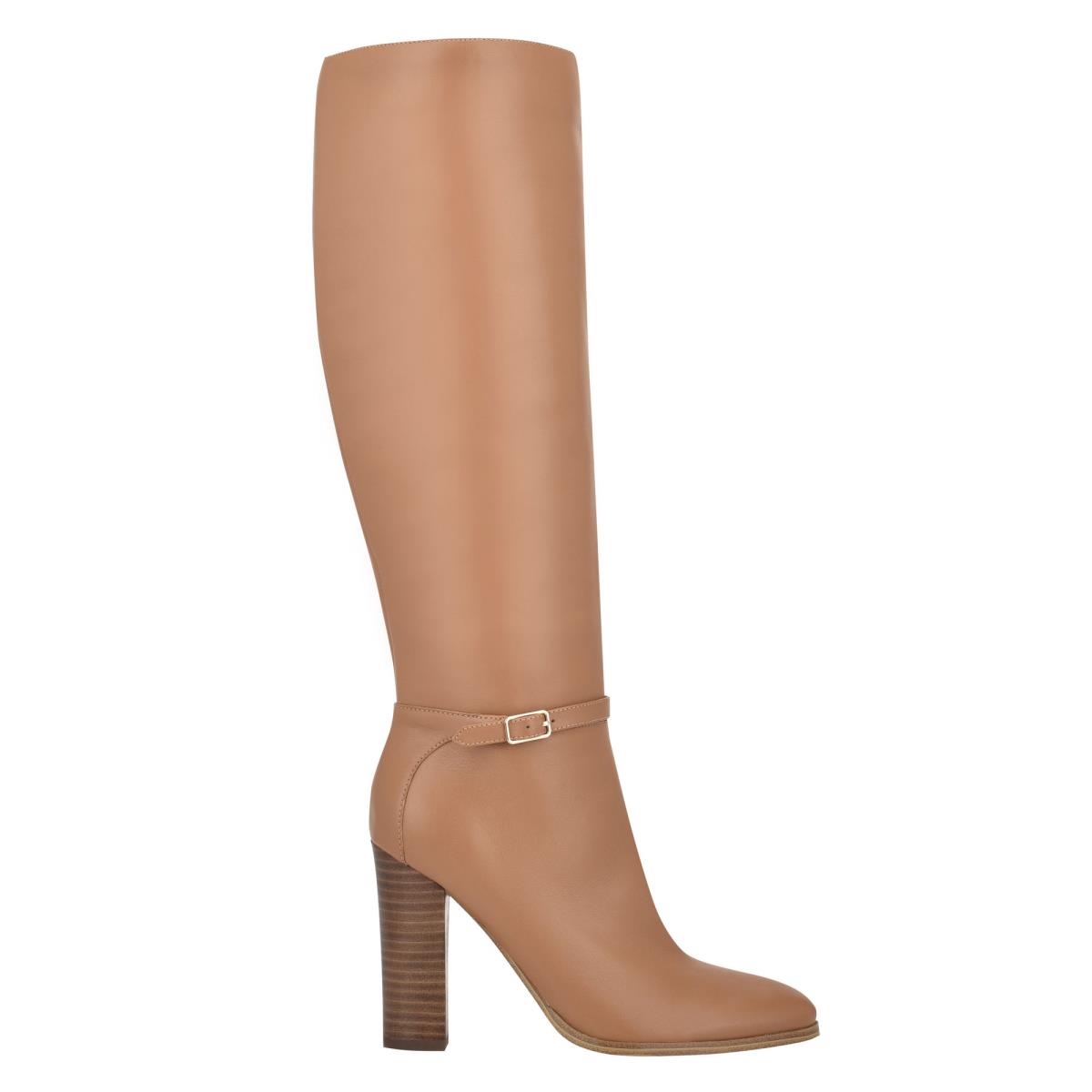 Nine West Kimy Hakken Laarzen Dames Beige | 1420LVERX