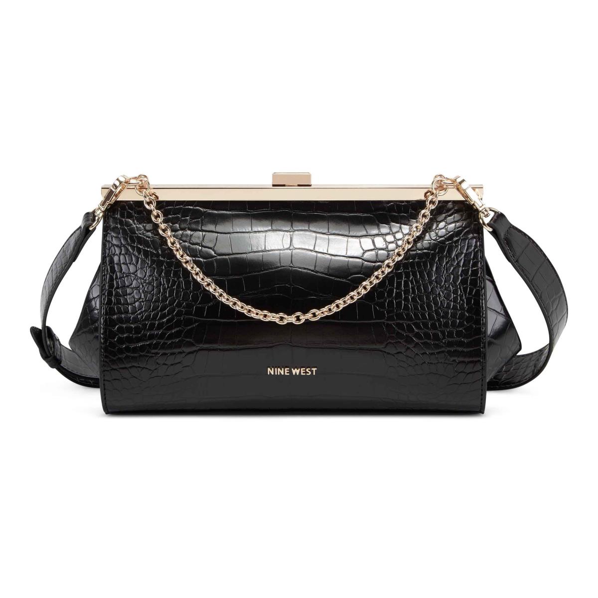 Nine West Mallorie Fram Crossbodytassen Dames Zwart | 7825ACRHL