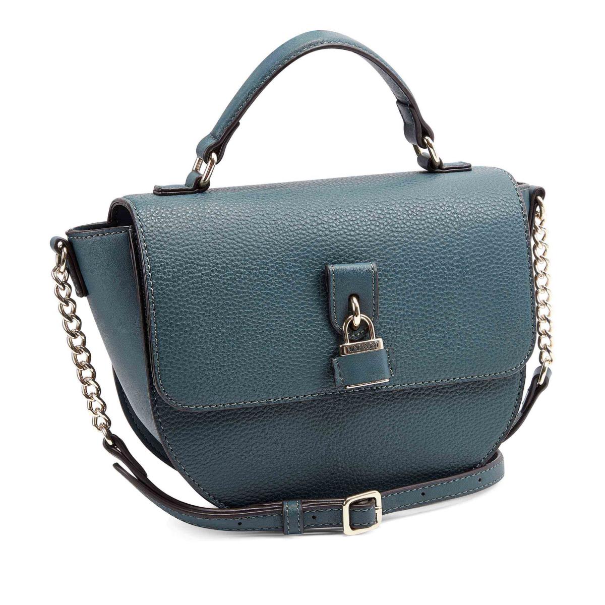 Nine West Nemi Top Handle Flap Crossbodytassen Dames Blauw | 3892ZEBCY