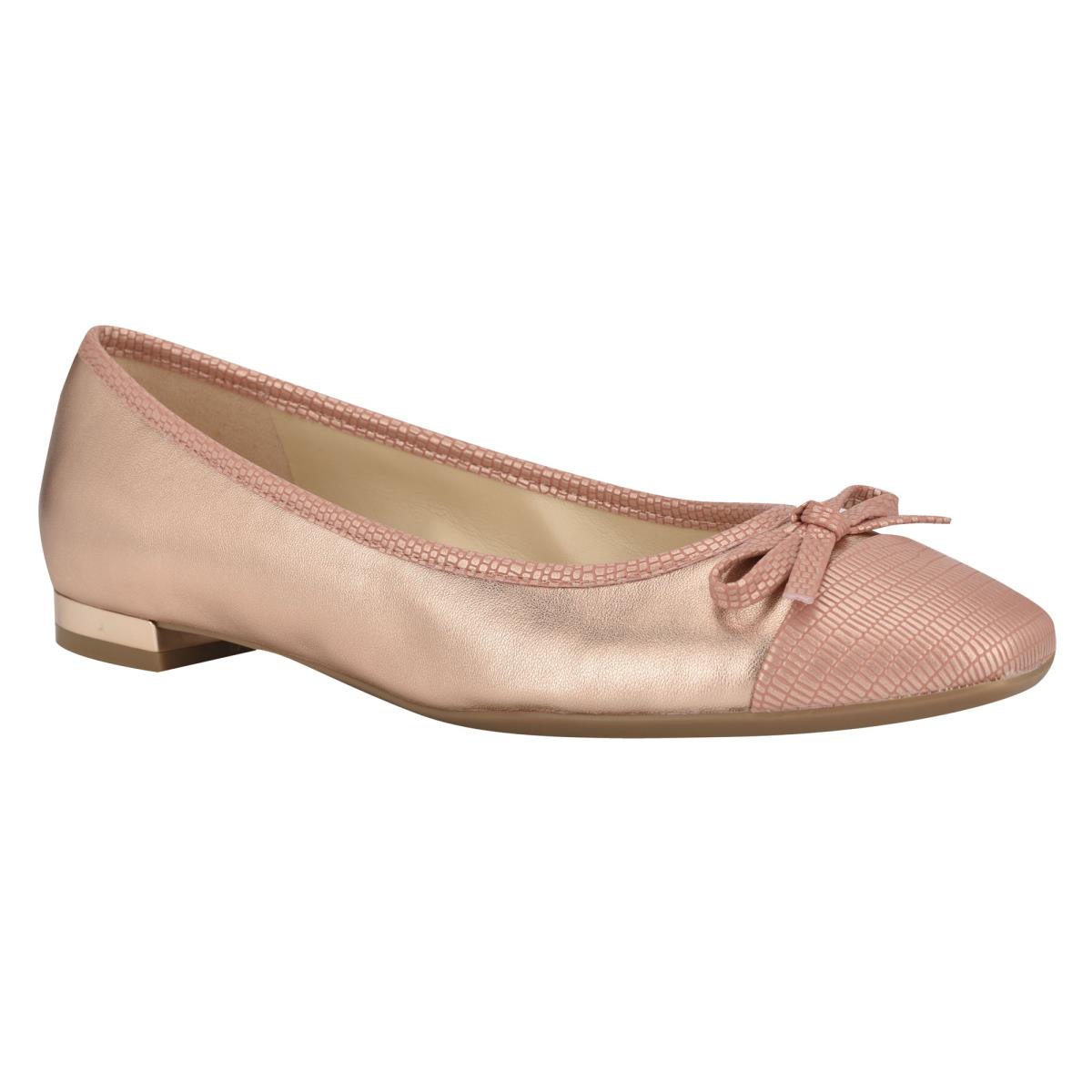 Nine West Olly 9x9 Ballet Ballerina Dames Roze | 3826UXLTY