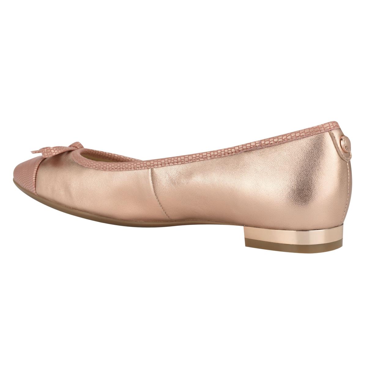 Nine West Olly 9x9 Ballet Ballerina Dames Roze | 3826UXLTY