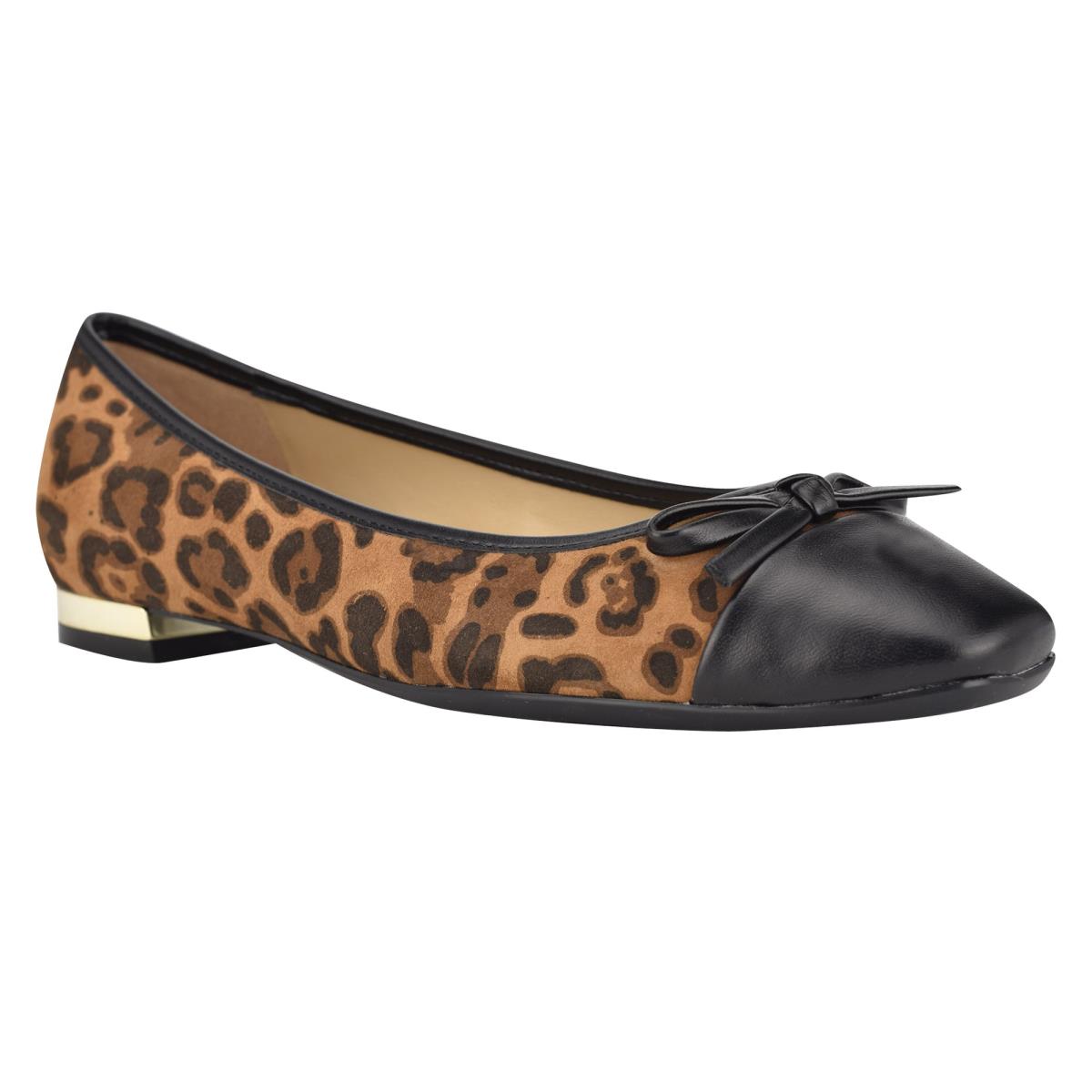 Nine West Olly 9x9 Ballet Ballerina Dames Leopard | 7218SLGJM