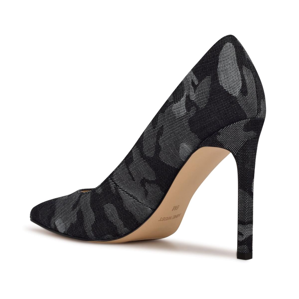 Nine West Tatiana Pointy Neus Pumps Dames Blauw Camo | 1623QBWMJ