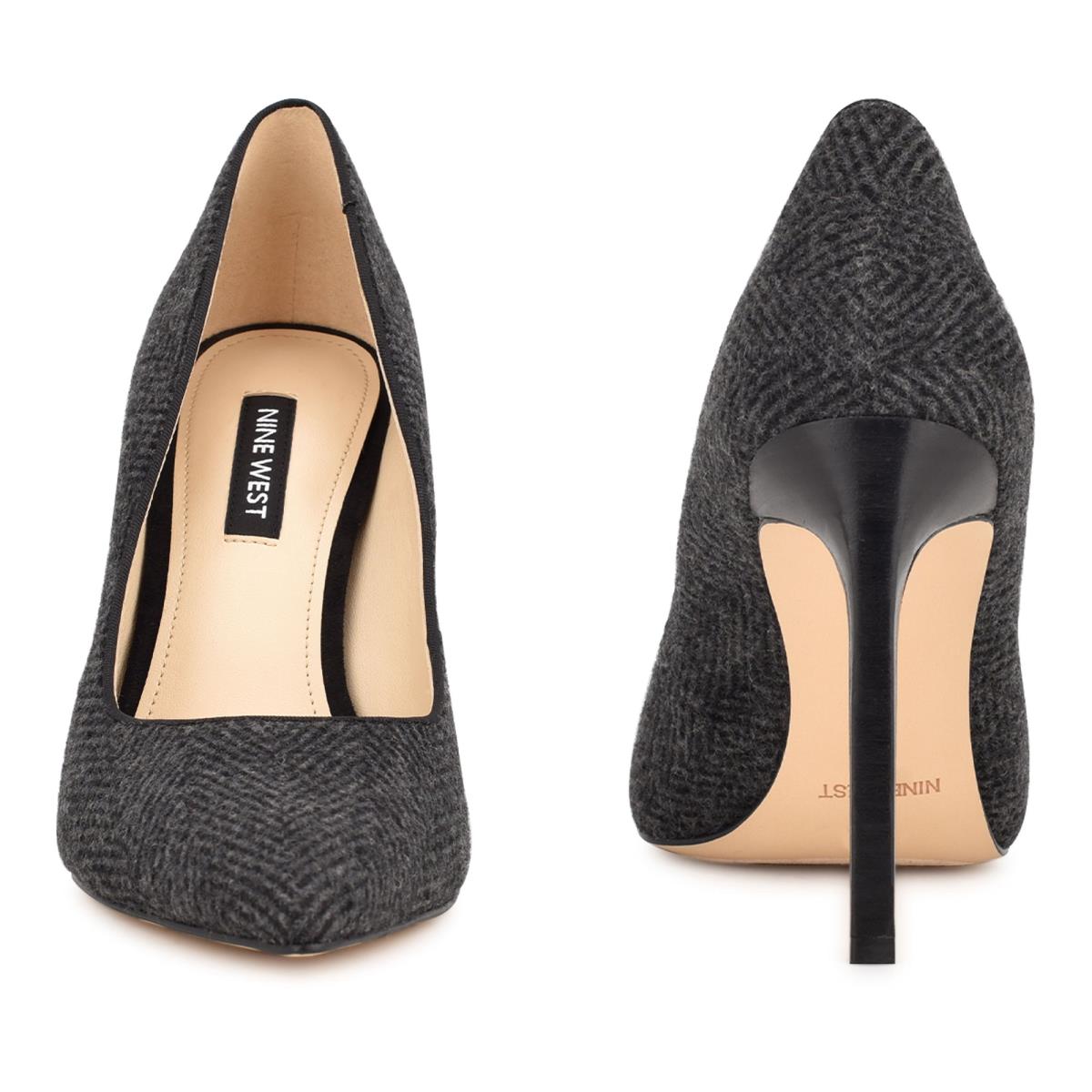 Nine West Tatiana Pointy Neus Pumps Dames Donkergrijs | 1740OYCQM