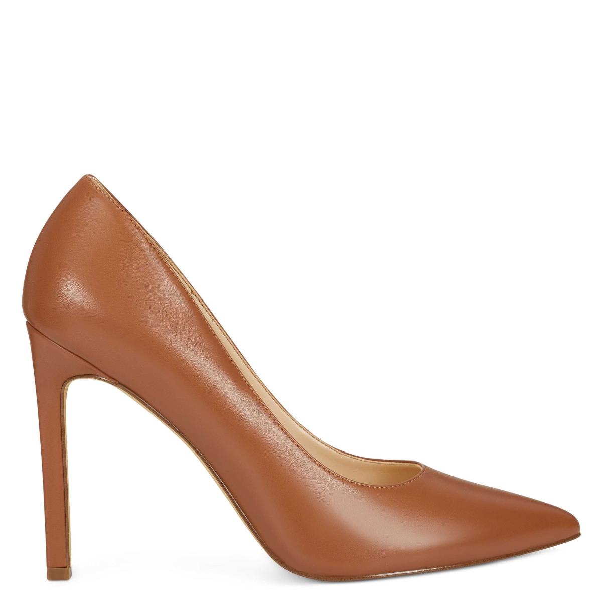 Nine West Tatiana Pointy Neus Pumps Dames Lichtbruin | 3297LTUWY