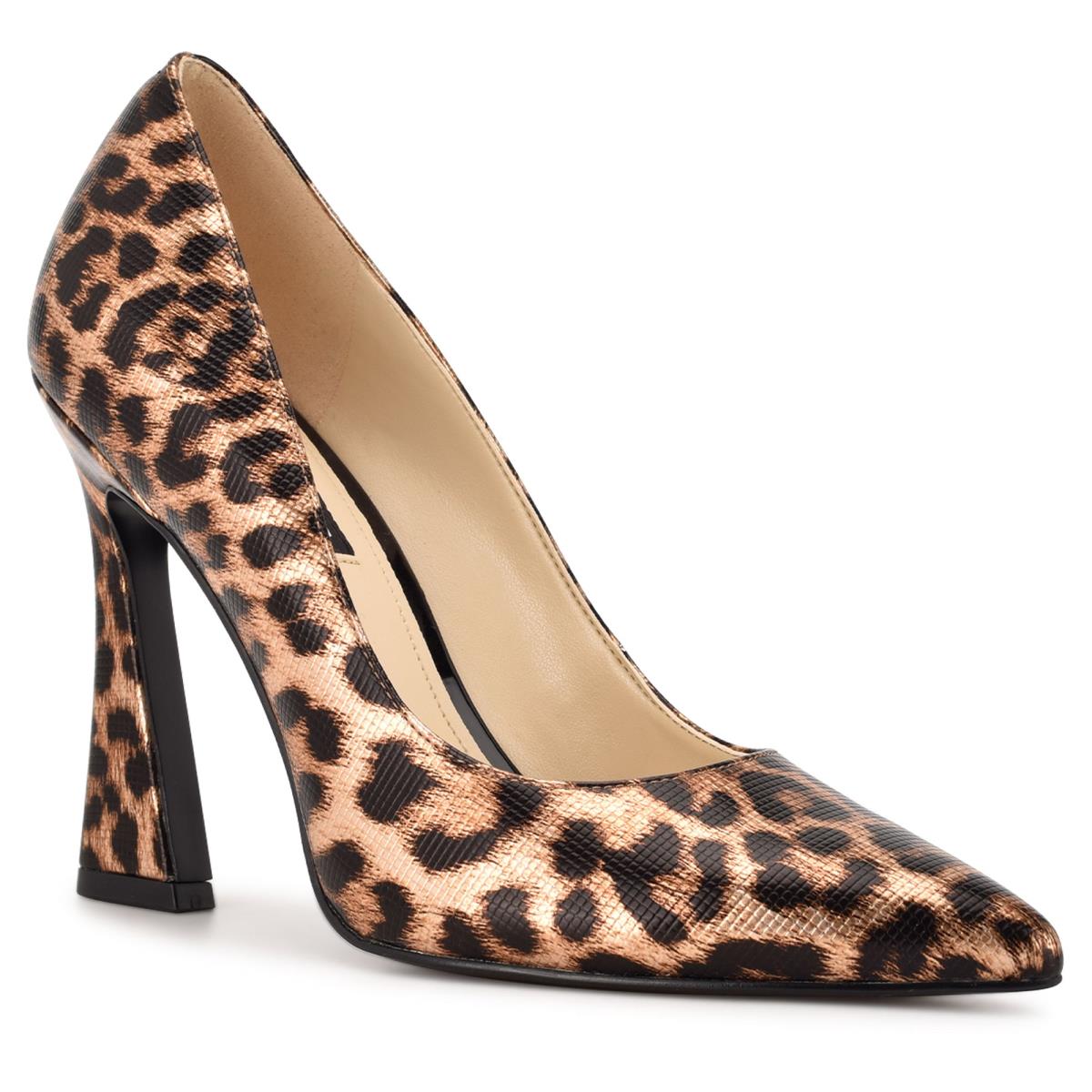 Nine West Trendz Pointy Neus Pumps Dames Leopard | 1938YGEXK