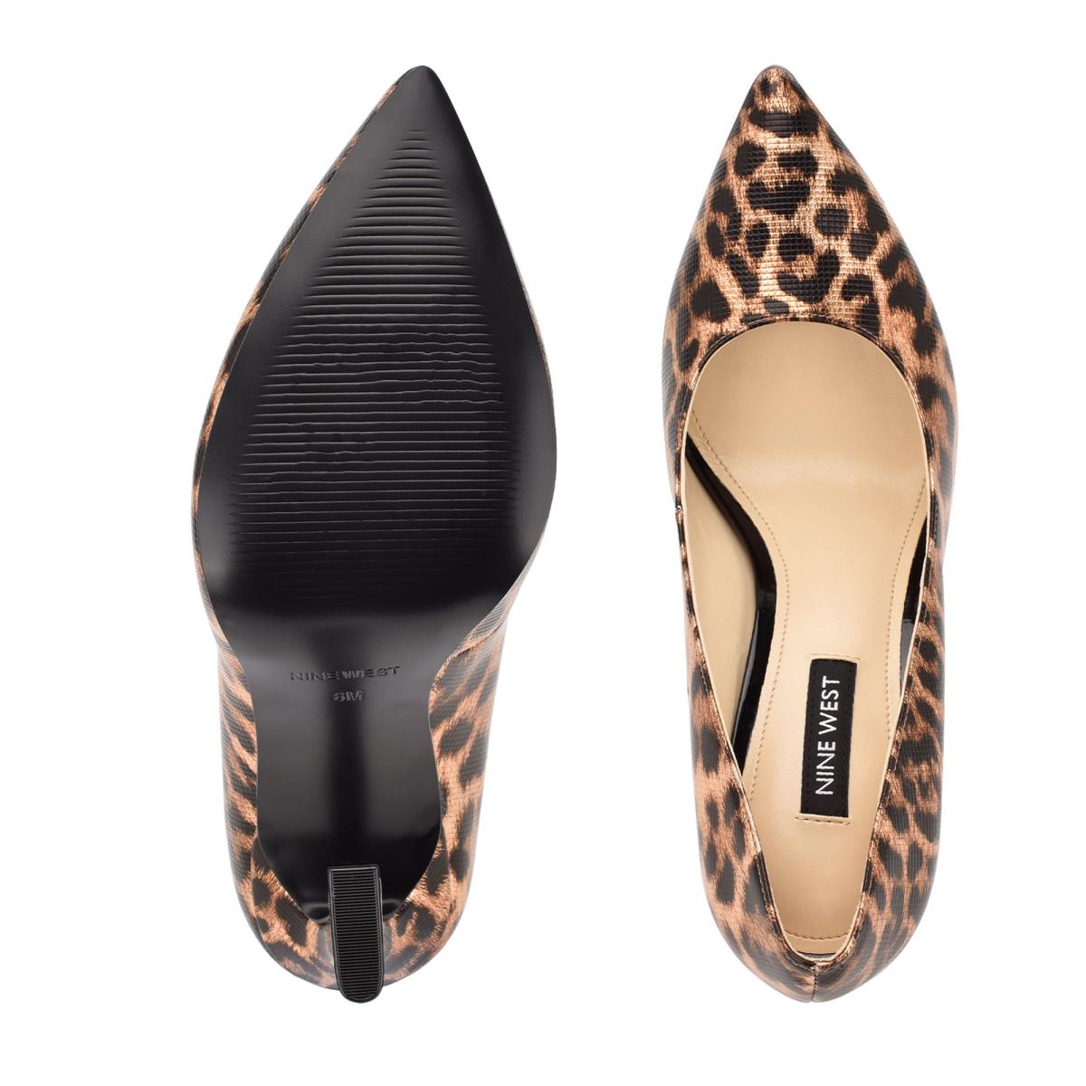 Nine West Trendz Pointy Neus Pumps Dames Leopard | 1938YGEXK