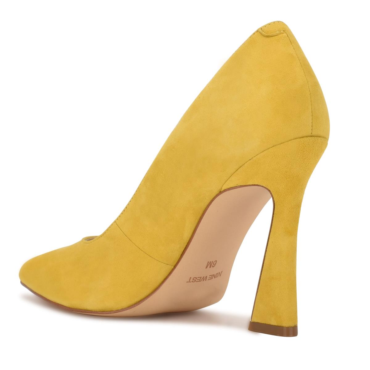 Nine West Trendz Pointy Neus Pumps Dames Geel | 8547BUXKC