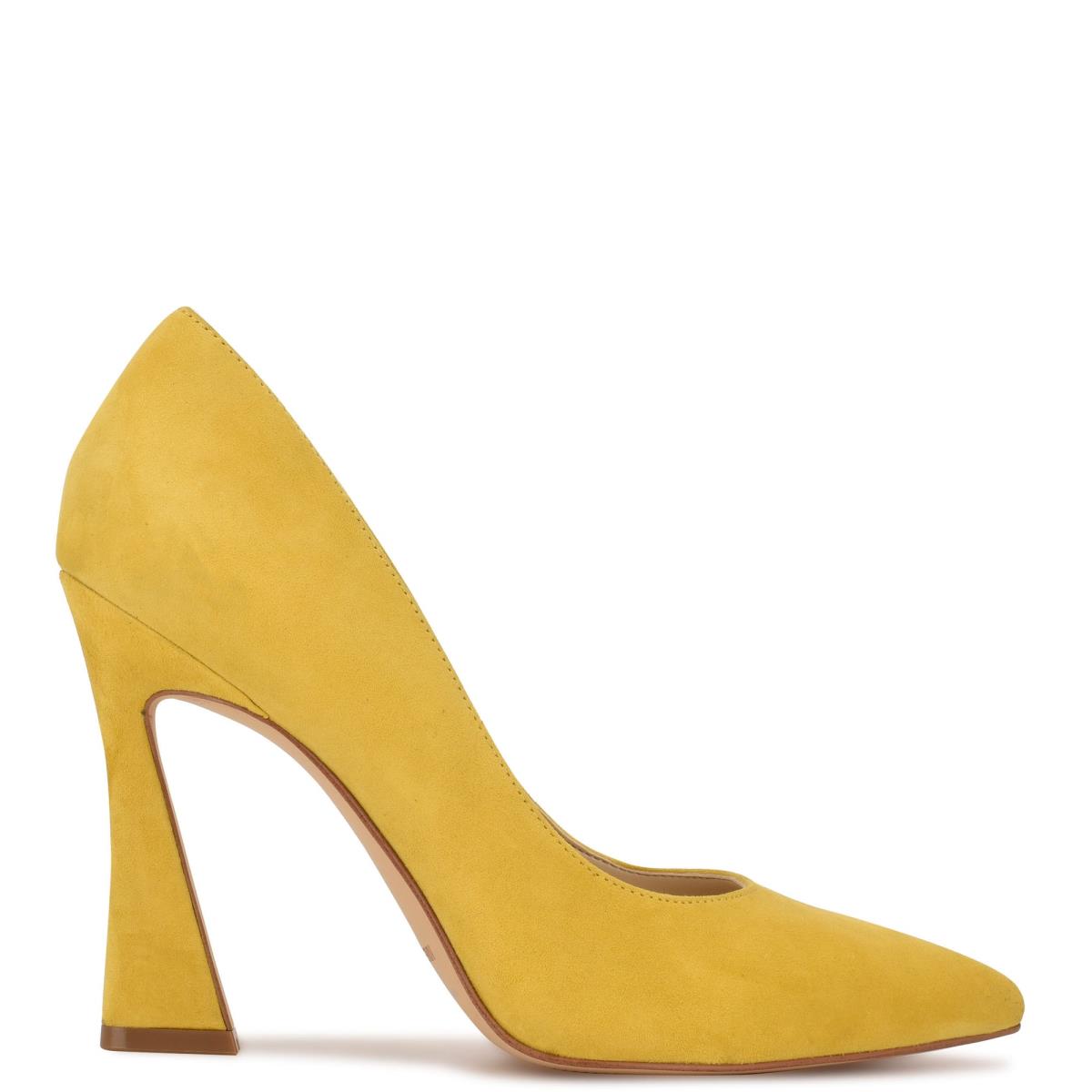 Nine West Trendz Pointy Neus Pumps Dames Geel | 8547BUXKC