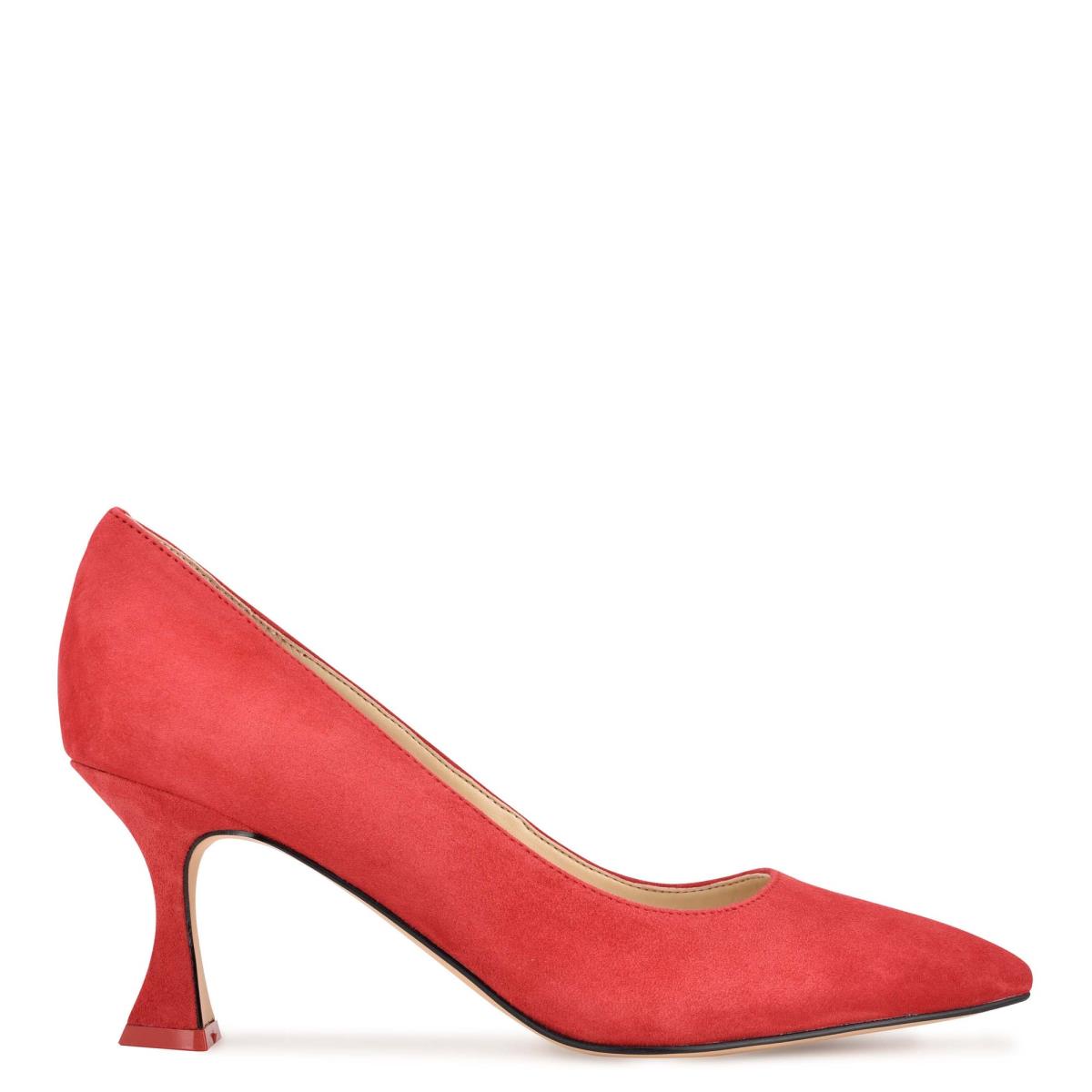 Nine West Workin Pointy Neus Pumps Dames Rood | 5093WZVUS