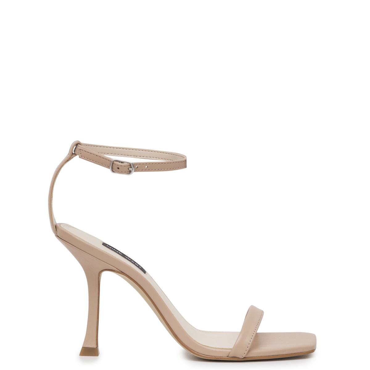 Nine West Yess Ankle Sandalen Met Riem Dames Beige | 9817PFVYR