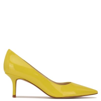 Nine West Arlene Pointy Neus Pumps Dames Geel | 2675ZJHOL