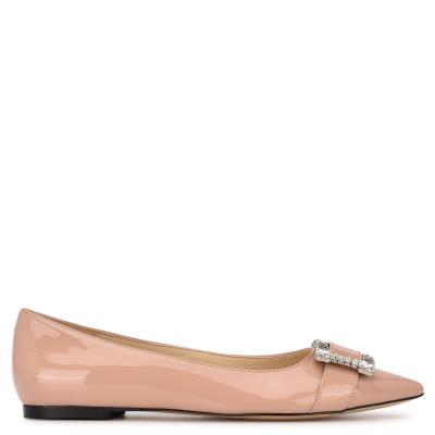 Nine West Behold Jurken Ballerina Dames Lichtbeige | 7460JGNOY