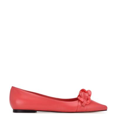 Nine West Buyme Pointy Neus Ballerina Dames Koraal | 2074GPXOF