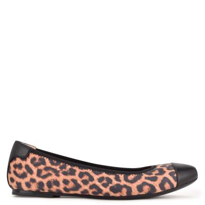 Nine West Capted Ballet Ballerina Dames Leopard | 1946BXFGM