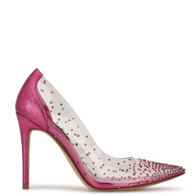 Nine West Franca Jurken Pumps Dames Roze | 6128DEJNS