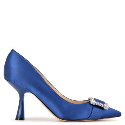 Nine West Helyn Pointy Neus Pumps Dames Blauw | 6982VYEOL