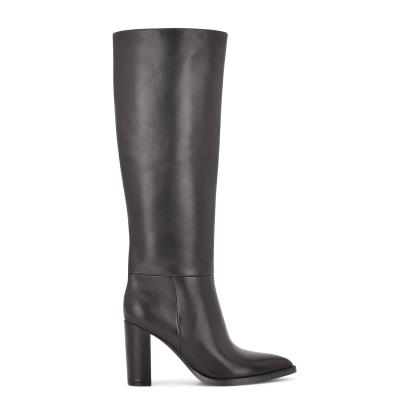 Nine West Hiya Hakken Laarzen Dames Zwart | 5104RSEYM