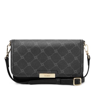 Nine West Lawson Wallet On A String Crossbodytassen Dames Zwart | 2568ZUQTY