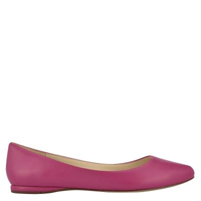 Nine West Speakup Almond Neus Ballerina Dames Roze | 0512YAVRW