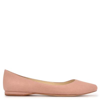 Nine West Speakup Almond Neus Ballerina Dames Roze | 3214CWRJA