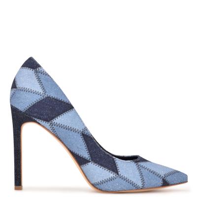 Nine West Tatiana Pointy Neus Pumps Dames Blauw | 4927WUGBE