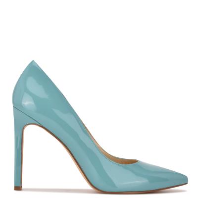 Nine West Tatiana Pointy Neus Pumps Dames Blauw | 7108UDGAC