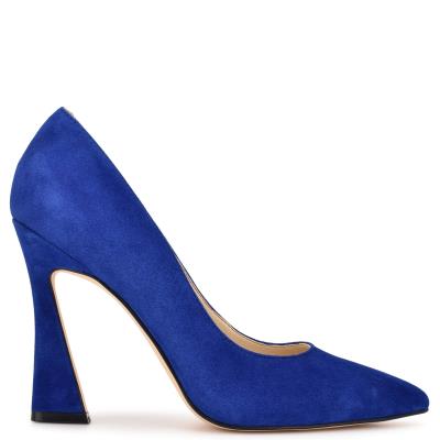 Nine West Trendz Pointy Neus Pumps Dames Diepblauw | 3269QOIPC