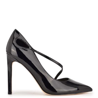 Nine West Twirl Pointy Neus Pumps Dames Zwart | 5231MNABZ