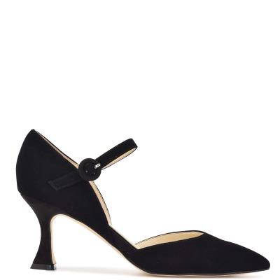 Nine West Wanah Pointy Neus Pumps Dames Zwart | 2738MPDLG